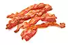 bacon, gătit crocant și sfărâmat