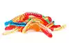 Gummi snakes candy
