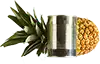 bucăți de ananas goya, scurse