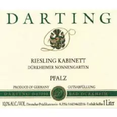 Weingut Darting Durkheimer Nonnengarten Riesling Kabinett (1 Litru)