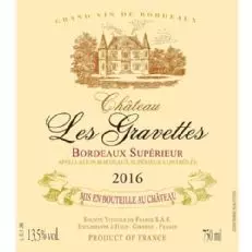 Chateau Les Gravettes Bordeaux Superieur