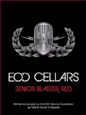 EOD Cellars Warrior Senior Blaster Vin Merlot