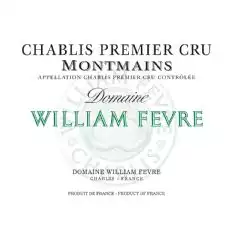 William Fevre Chablis Montmains Premier Cru (jumătate de sticlă)