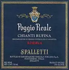 Rezervația Spalletti Chianti Poggio Reale
