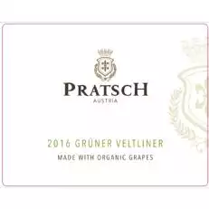 Pratsch Organic Gruner Veltliner (1 Litru)