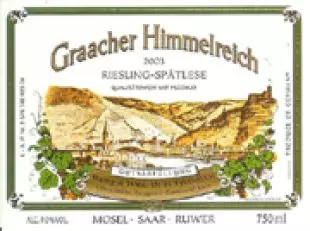Dr. Thanisch Graacher Himmelreich Spatlese Riesling