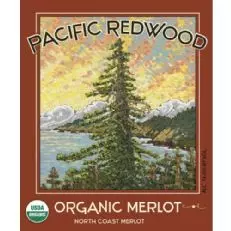 Merlot Organic Din Lemn Roșu Din Pacific