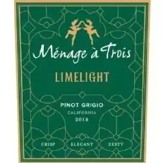 Menage A Trois lumina reflectoarelor Pinot Grigio