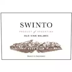 Belasco de Baquedano Swinto vechi de viță de vie Malbec