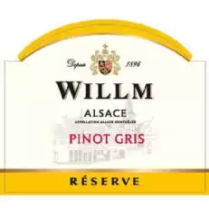 Rezervația Alsacia Willm Pinot Gris