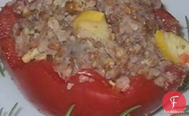 Salată de hrișcă și dovlecei de vară