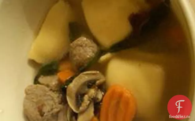 Supă De Ravioli
