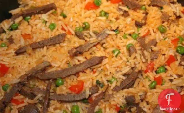 Orez Maghiar Cu Carne (Husos Rizs)