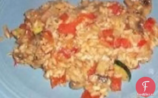 Risotto De Legume Cu Pesto