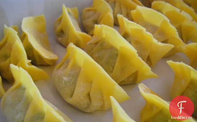 Gatiti cartea: găluște Potsticker