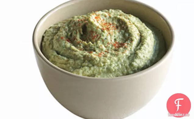 Hummus de pătrunjel pentru crudite de conopidă