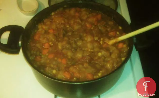 Salată De Năut Cu Vinetă De Chimen
