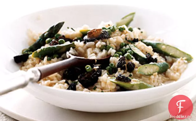 Risotto cu sparanghel și Morel Rago aprox. t