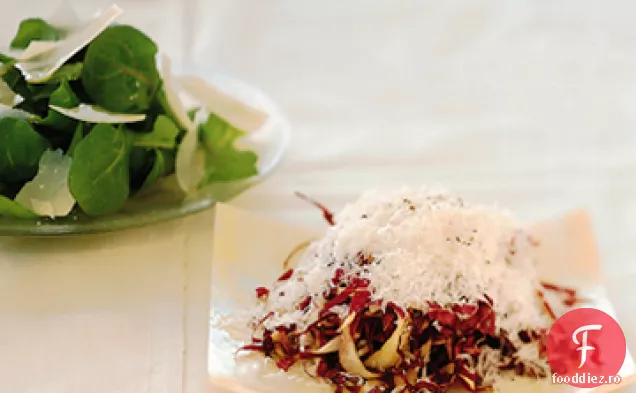 Radicchio mărunțit cu Parmigiano-Reggiano