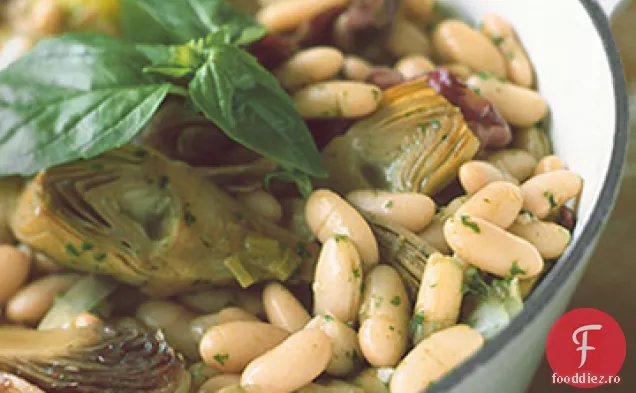 Tocană de fasole albă și legume