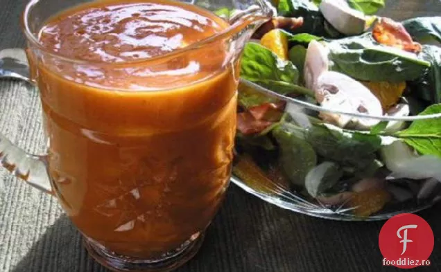 Salată De Spanac Cu Portocale + Pansament