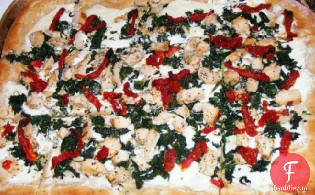 Pizza Florentină De Pui