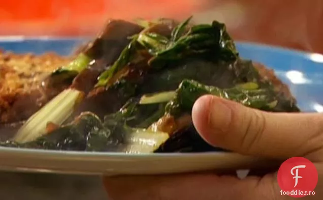 Sauteed Greens n ' Shrooms