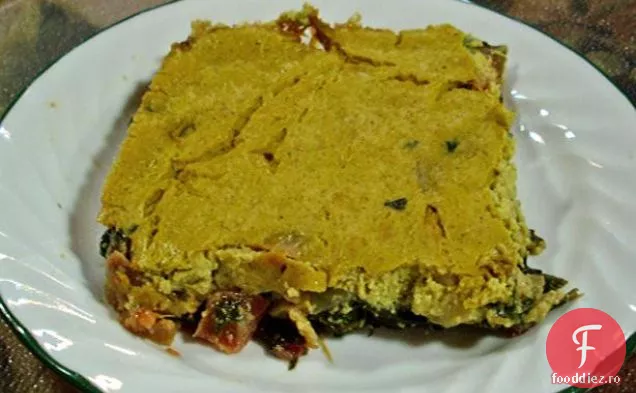 Chard elvețian cu lămâie și Feta