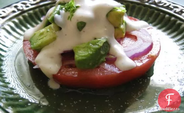 Salată De Avocado Cu Căpșuni
