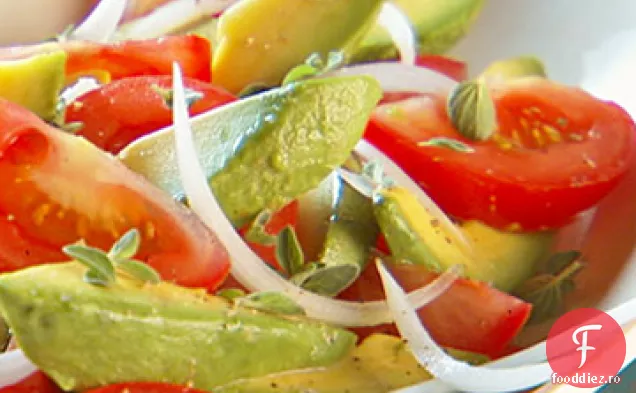 Salată de roșii, Avocado și coriandru