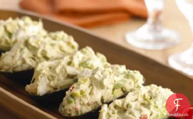 Salată de crab cu ardei și Avocado