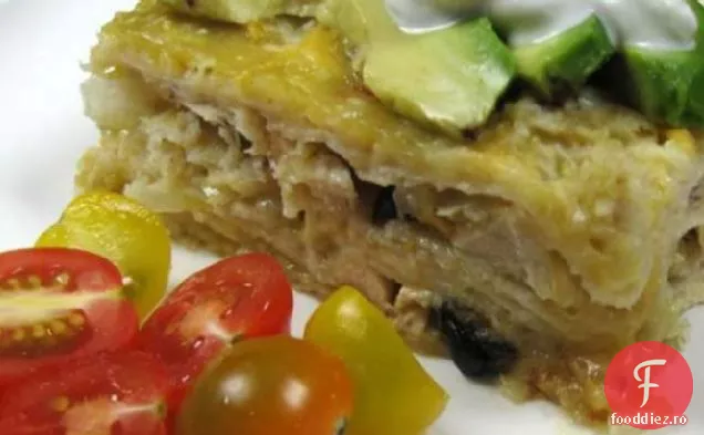 Caserola Ușoară De Enchilada De Pui