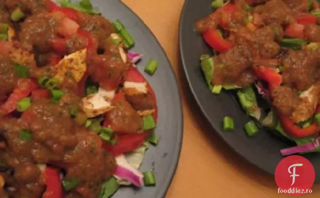 Ww 5 Puncte-Salată Fajita Cu Vinetă De Salsa