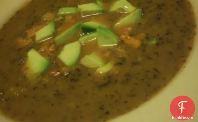 Supă De Tortilla Cu Avocado Hass