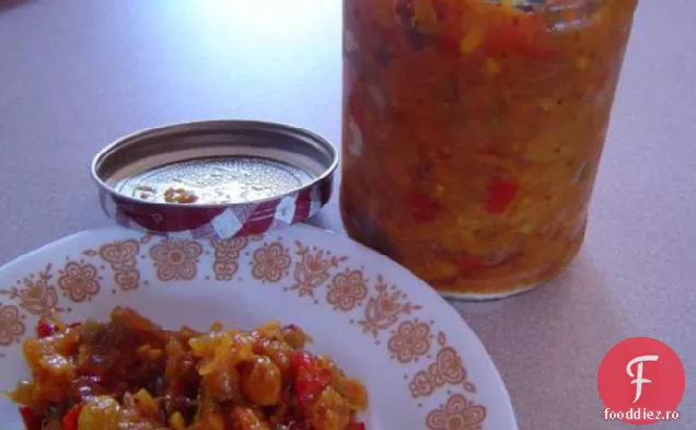 Chutney Portocaliu Fierbinte