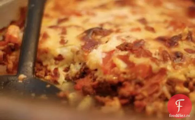 Bacon Cheeseburger Cu Susul În Jos Pizza