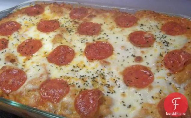 Ziti Pepperoni Caserola