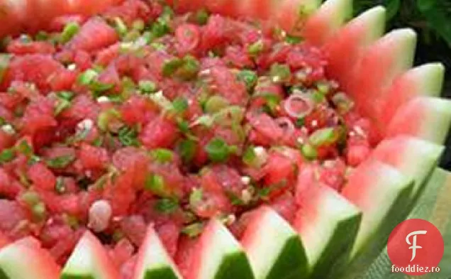 Pepene verde foc și gheață Salsa