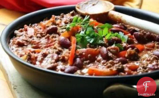 Curcan și chili de fasole Pinto