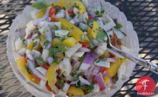 Jicama Slaw Cu Sos Jalapeno