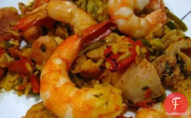 Paella Spaniolă Autentică