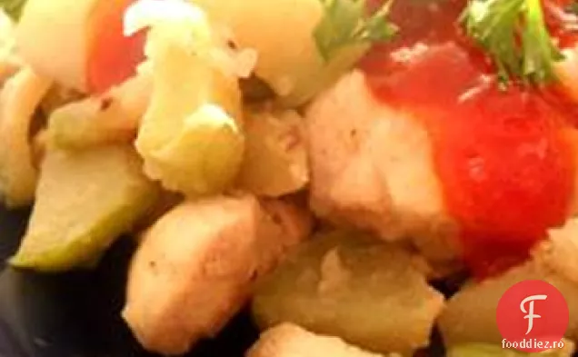 Pui și Chayote