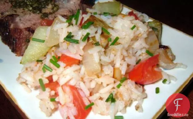 Orez Cu Chayote (Fritanga)