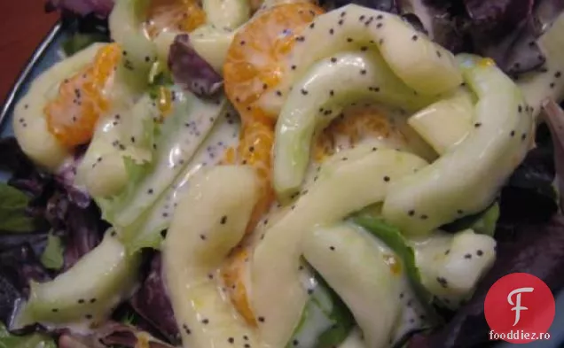 Salată Dulce De Castraveți Mandarine