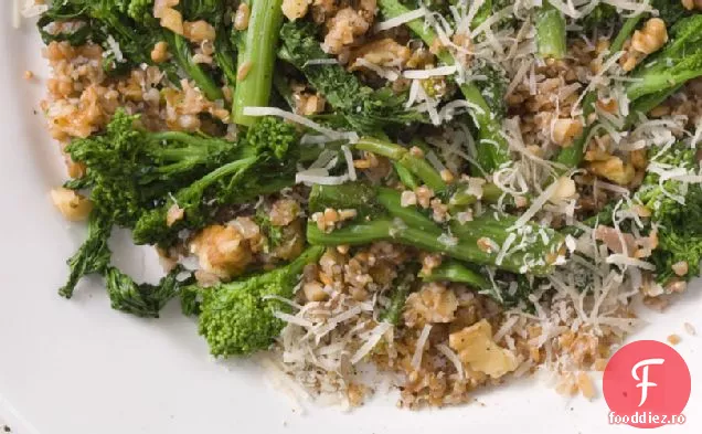 Broccoli Rabe Cu Bulgur Și Nuci