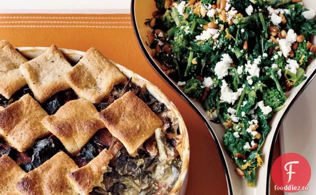 Broccoli rabe cu unt de lamaie