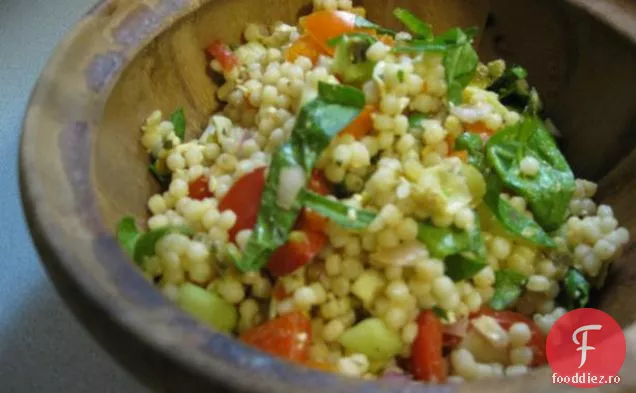 Cowboy Cafea Frecat Friptură W / Proaspete Tocat Veggie Salata