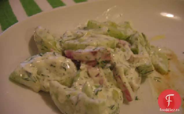 Salată De Castraveți Cu Iaurt Din Orientul Mijlociu