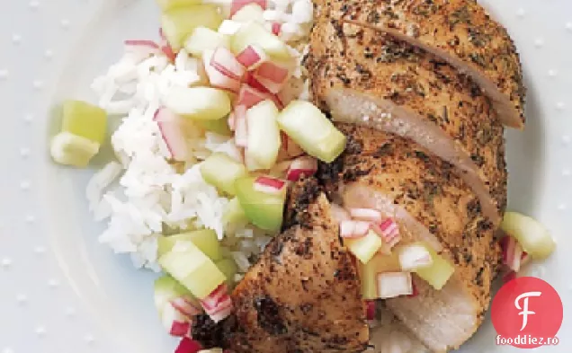 Jerk pui cu castravete savura