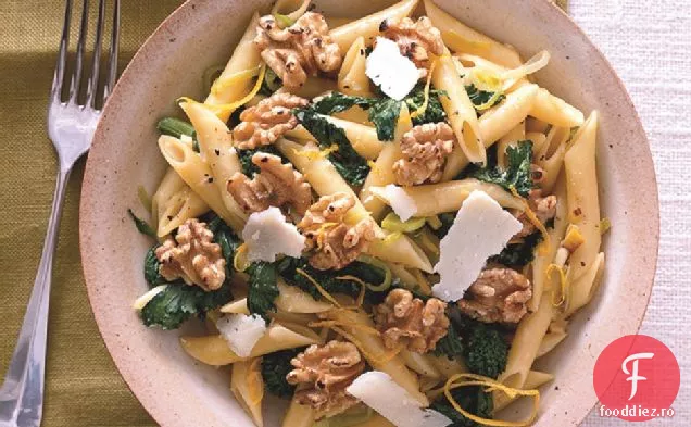 Penne Cu Broccoli Rabe, Nuci Și Pecorino
